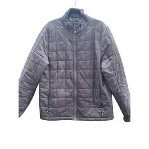 M/Tall Lands End Quilted Puffer Mens 38-40 Primaloft Winter Jacket